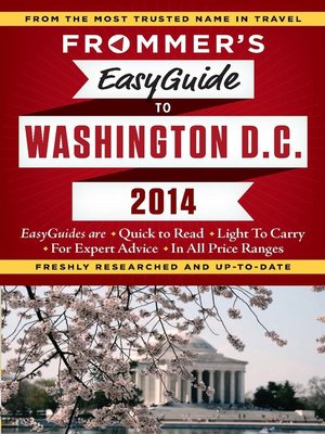 cover image of Frommer's EasyGuide to Washington, D.C. 2014